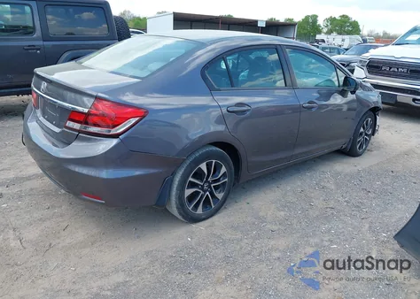 2015 Honda Civic Ex z USA, uszkodzony, nr VIN 19XFB2F86FE036448